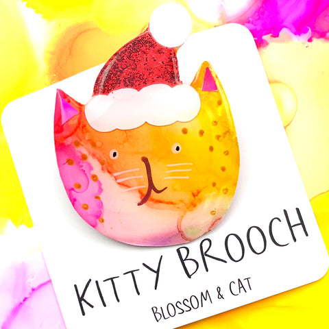 Kitty Brooch · Santa Paws · 11