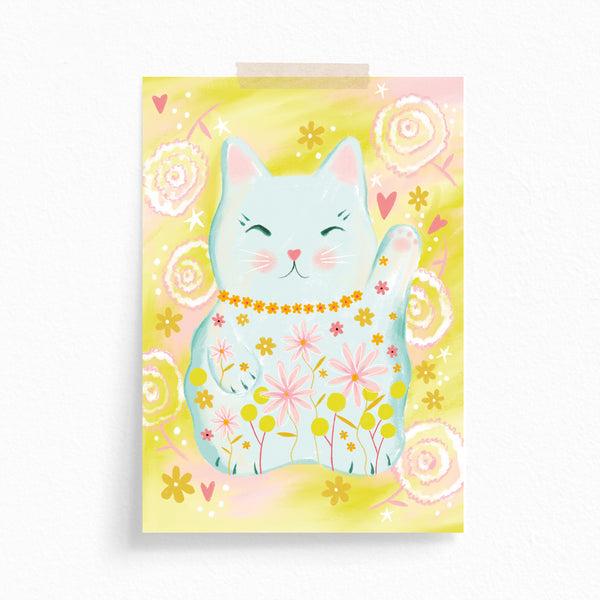 Postcard · Maneki Neko · Lucky Cat
