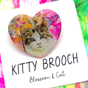 Kitty Brooch · Love Cat · 13