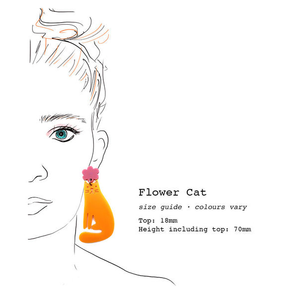 Flower Cat · Rose