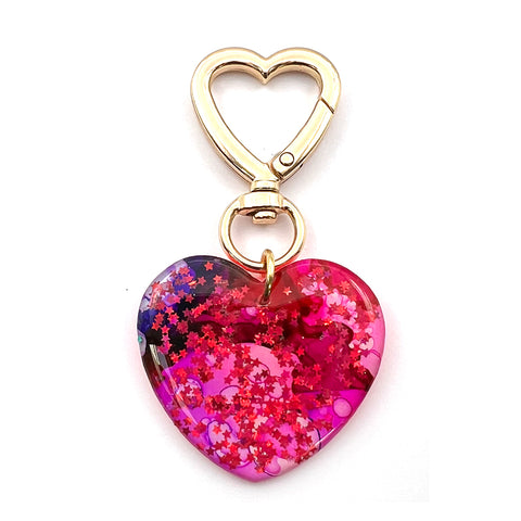 Ink + Resin · 'i heart you' Charm · 13