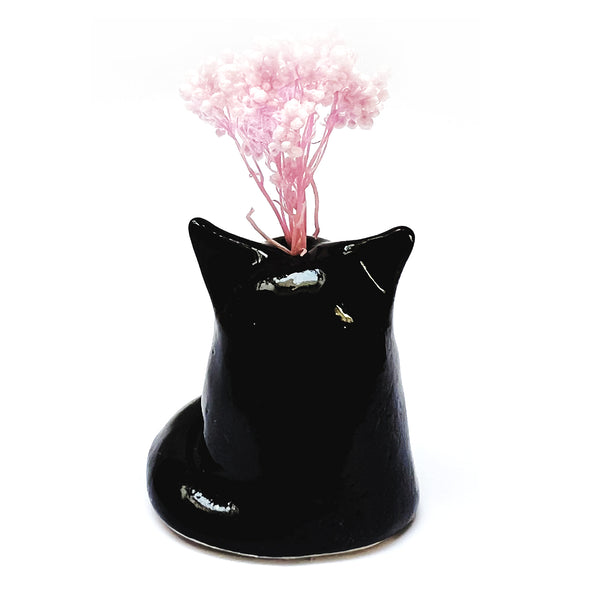 Mini Cat Vase · For Flowers or Whiskers · 114