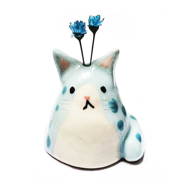 Mini Cat Vase · For Flowers or Whiskers · 117