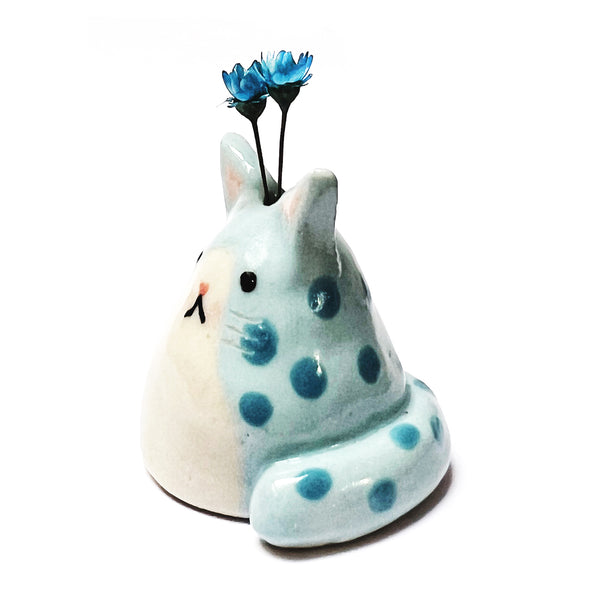 Mini Cat Vase · For Flowers or Whiskers · 117