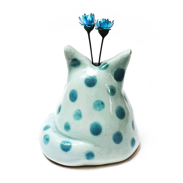 Mini Cat Vase · For Flowers or Whiskers · 117