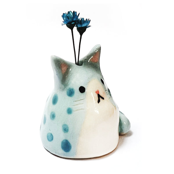 Mini Cat Vase · For Flowers or Whiskers · 117