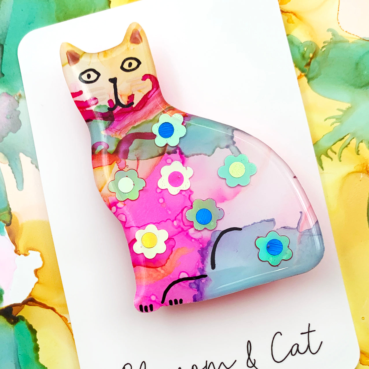 Kitty Brooch · Fleur · 18