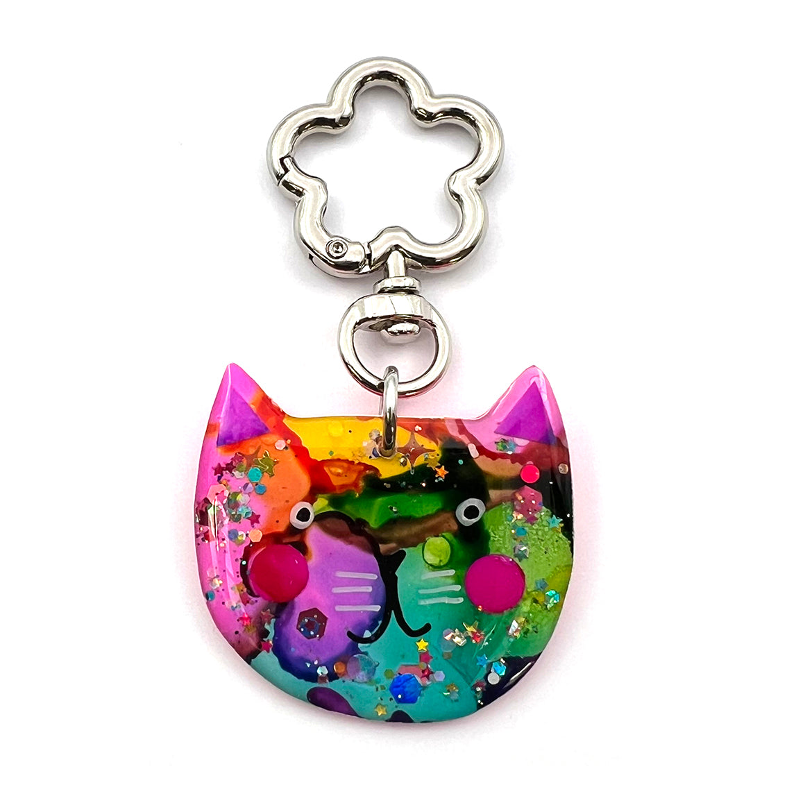 Ink + Resin · Colour Kitten Charm · 18