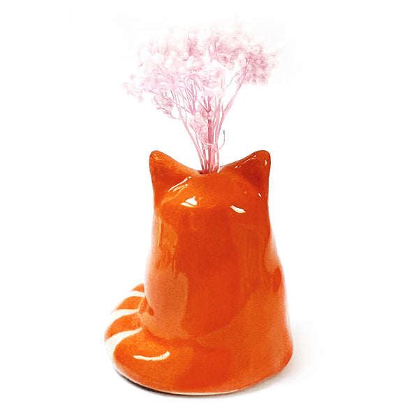 Mini Cat Vase · For Flowers or Whiskers · 118