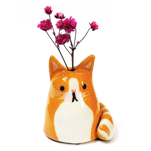 Mini Cat Vase · For Flowers or Whiskers · 119