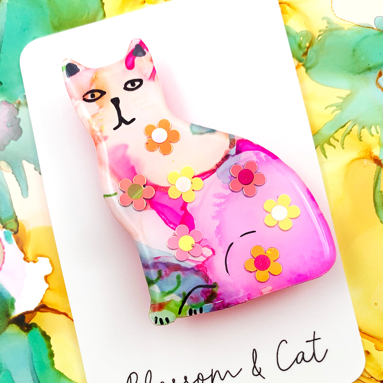 Kitty Brooch · Fleur · 20