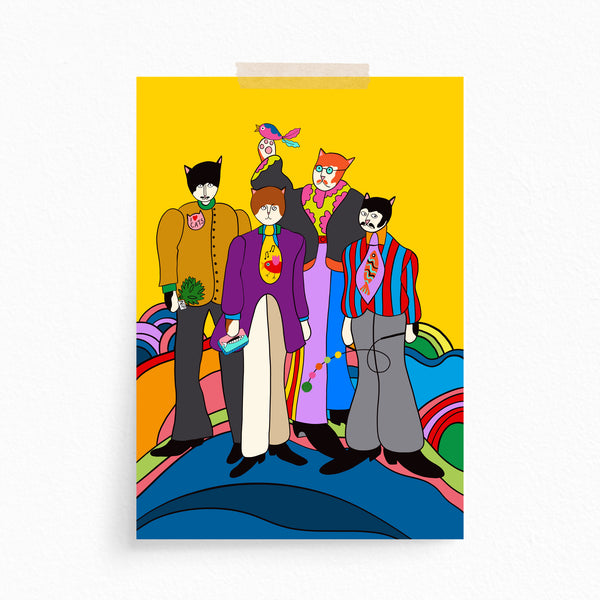 Greeting Card · The Beatles · Yellow Submarine
