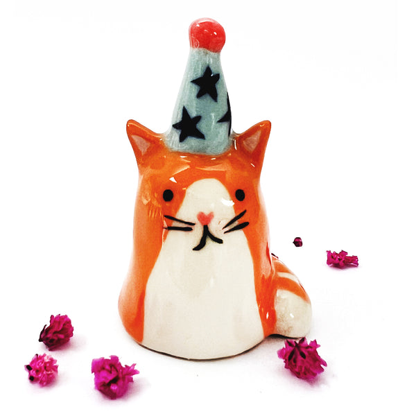 SECONDS · Mini Party Cat · Dark Orange · 121 (read description)
