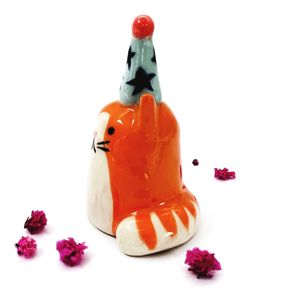 SECONDS · Mini Party Cat · Dark Orange · 121 (read description)