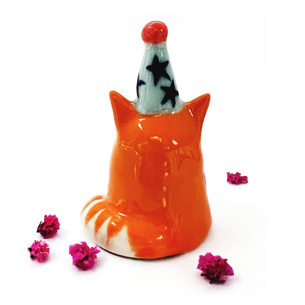 SECONDS · Mini Party Cat · Dark Orange · 121 (read description)
