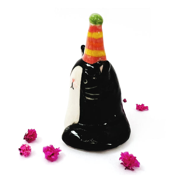 SECONDS · Mini Party Cat · Black · 123 (read description)