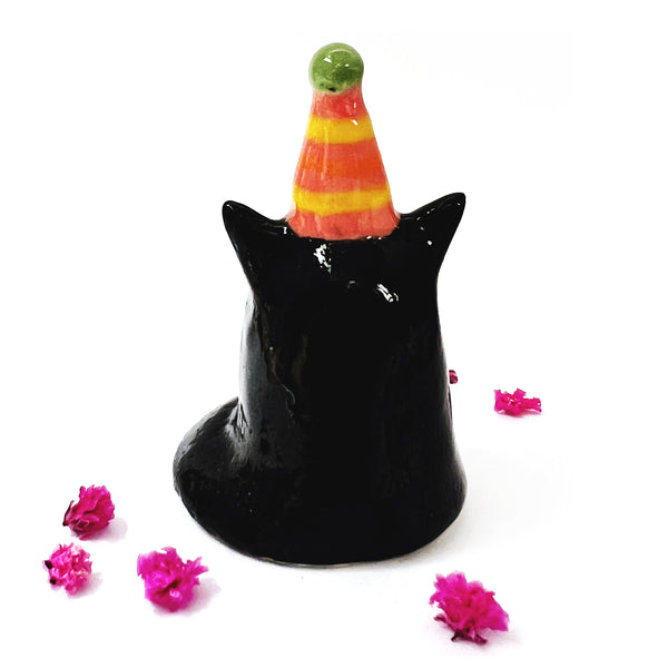 SECONDS · Mini Party Cat · Black · 123 (read description)