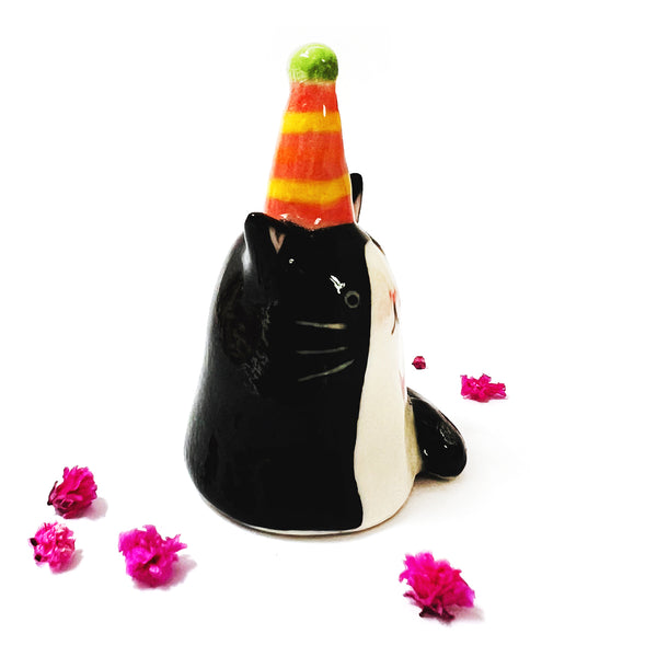 SECONDS · Mini Party Cat · Black · 123 (read description)