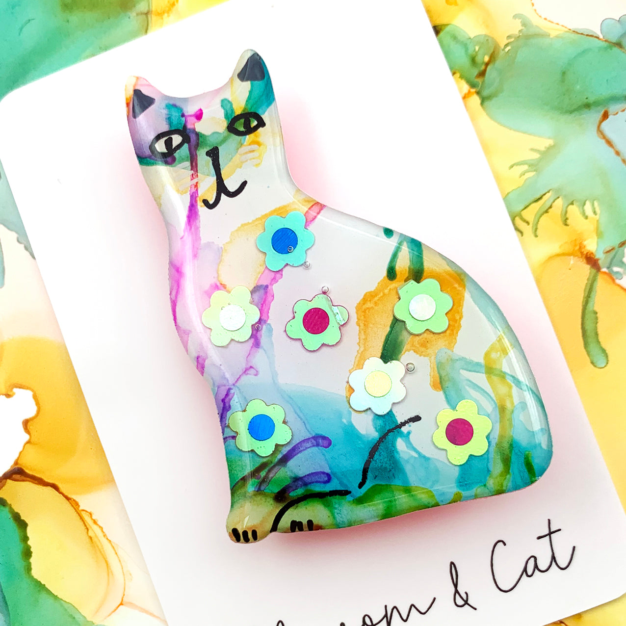 Kitty Brooch · Fleur · 25