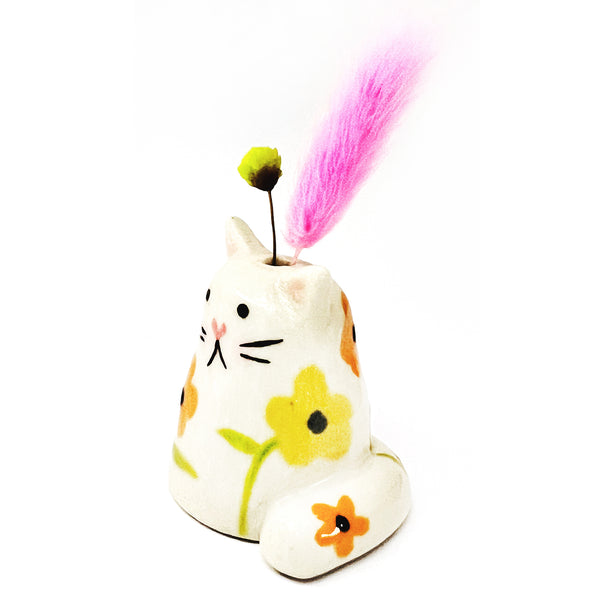 Mini Cat Vase · For Flowers or Whiskers · 125