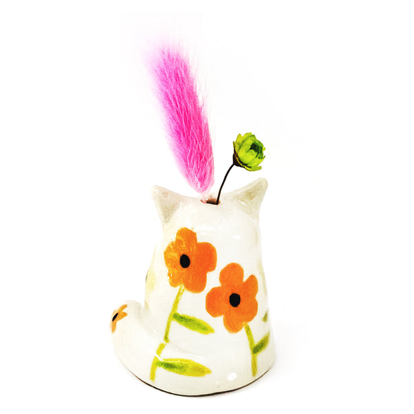 Mini Cat Vase · For Flowers or Whiskers · 125