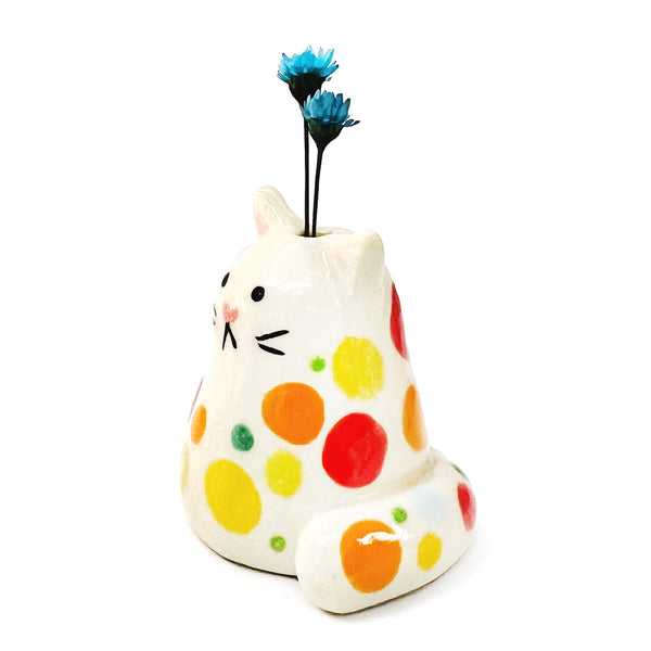 Mini Cat Vase · For Flowers or Whiskers · 126