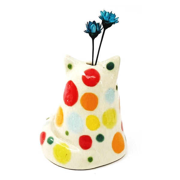 Mini Cat Vase · For Flowers or Whiskers · 126