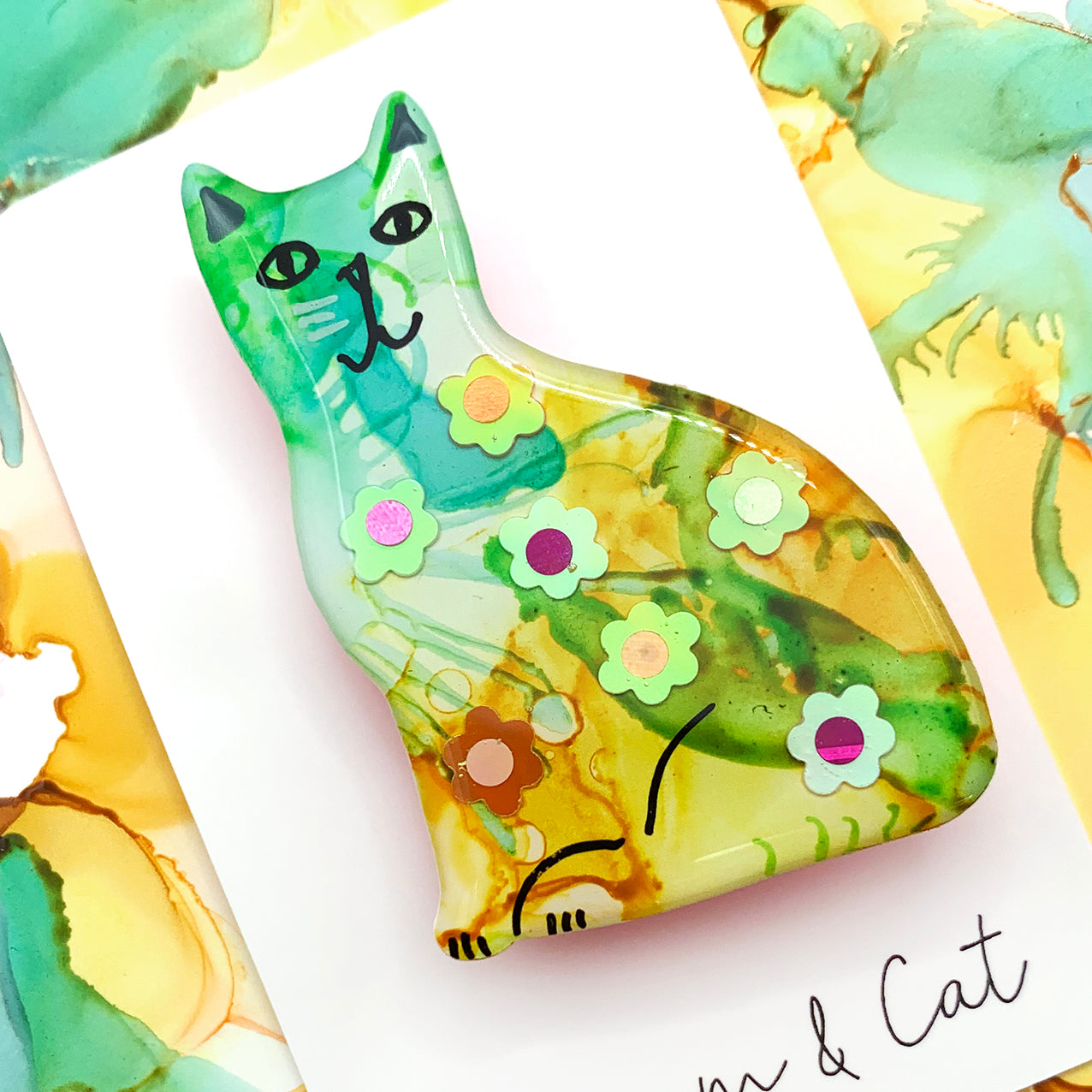 Kitty Brooch · Fleur · 27