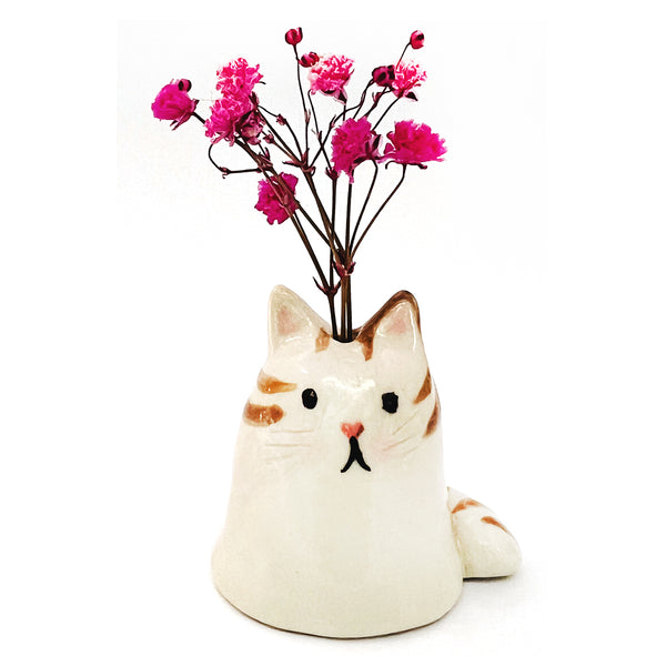 Mini Cat Vase · For Flowers or Whiskers · 127