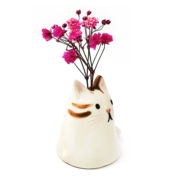 Mini Cat Vase · For Flowers or Whiskers · 127