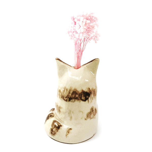 Mini Cat Vase · For Flowers or Whiskers · 128