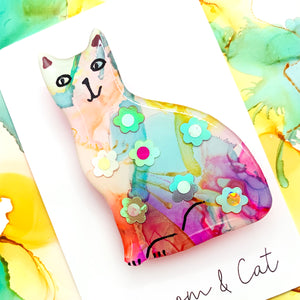 Kitty Brooch · Fleur · 29