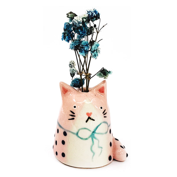 Mini Cat Vase · For Flowers or Whiskers · 131