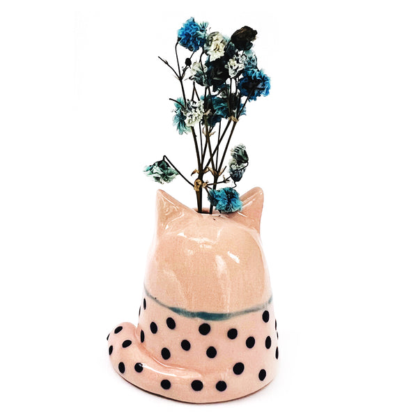 Mini Cat Vase · For Flowers or Whiskers · 131