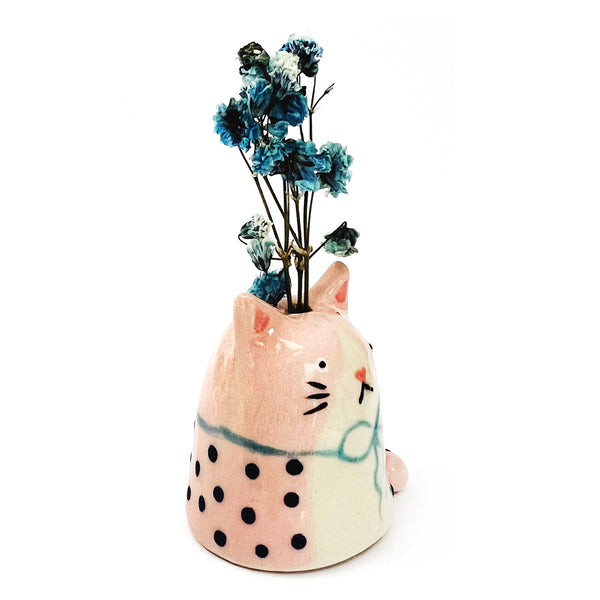 Mini Cat Vase · For Flowers or Whiskers · 131