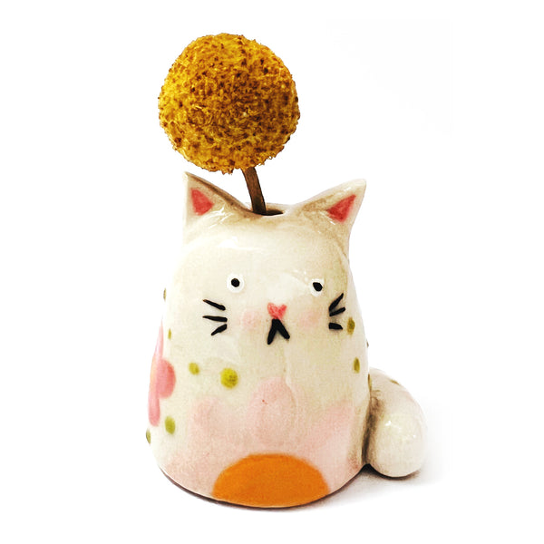 Mini Cat Vase · For Flowers or Whiskers · 133