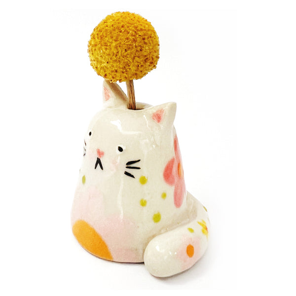Mini Cat Vase · For Flowers or Whiskers · 133