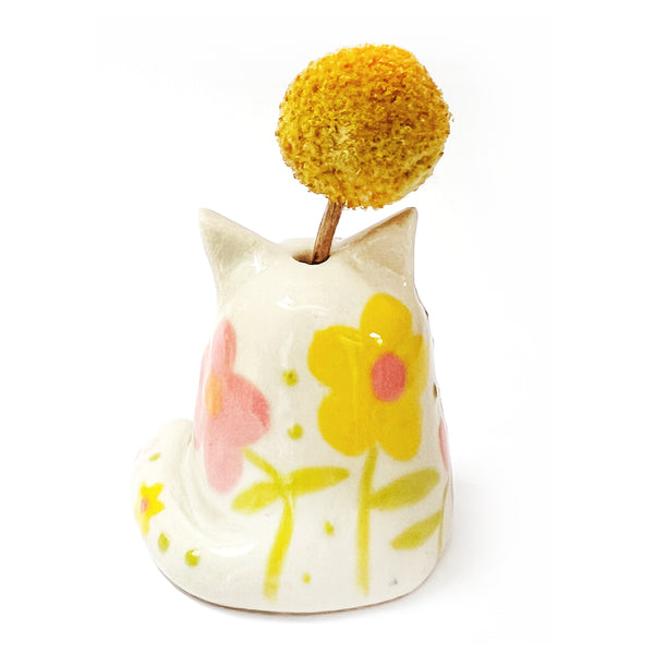 Mini Cat Vase · For Flowers or Whiskers · 133
