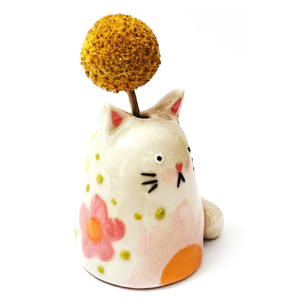 Mini Cat Vase · For Flowers or Whiskers · 133
