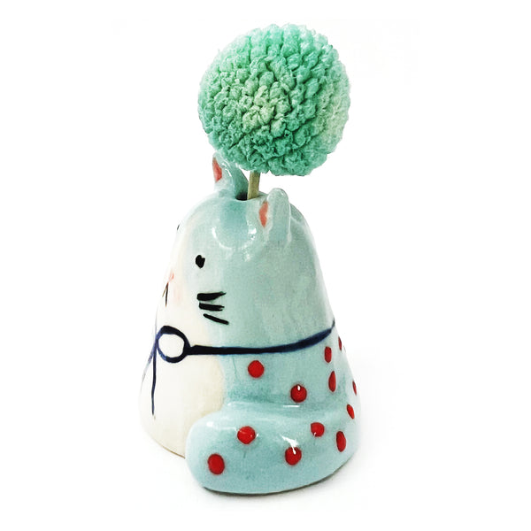 Mini Cat Vase · For Flowers or Whiskers · 139