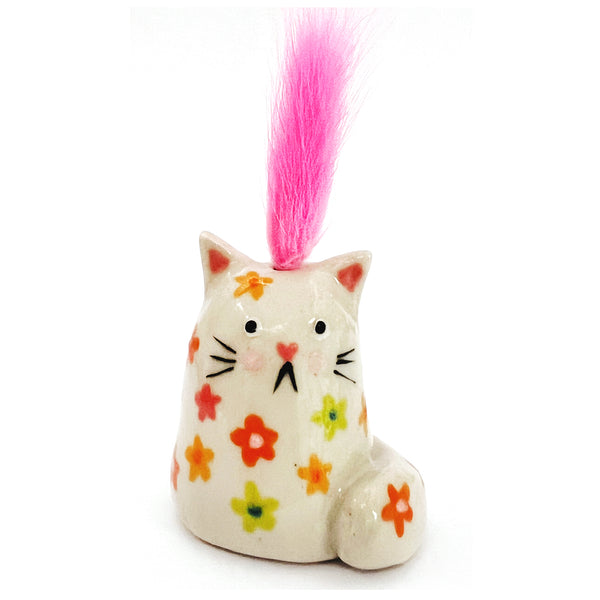 Mini Cat Vase · For Flowers or Whiskers · 141