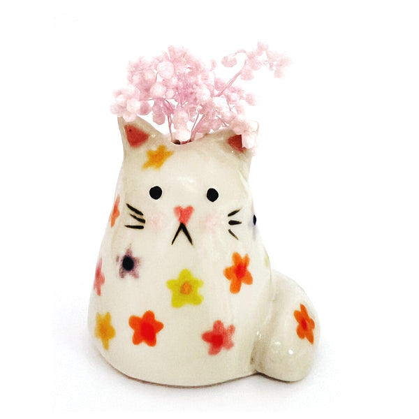 Mini Cat Vase · For Flowers or Whiskers · 144