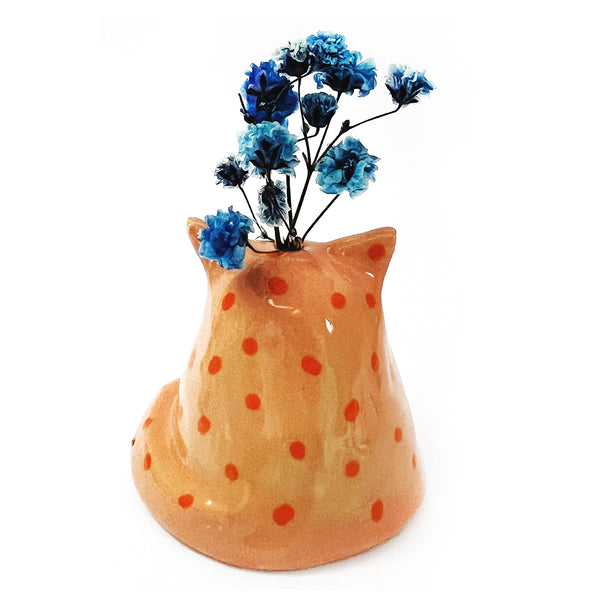 Mini Cat Vase · For Flowers or Whiskers · 145