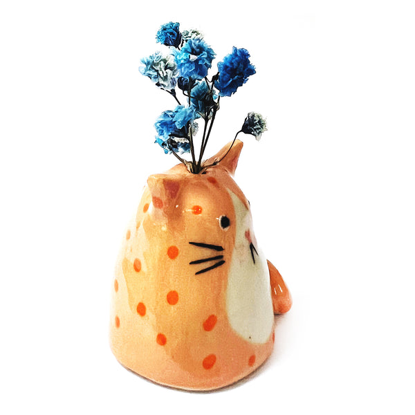 Mini Cat Vase · For Flowers or Whiskers · 145