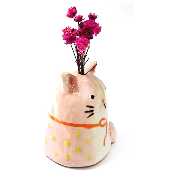 Mini Cat Vase · For Flowers or Whiskers · 146