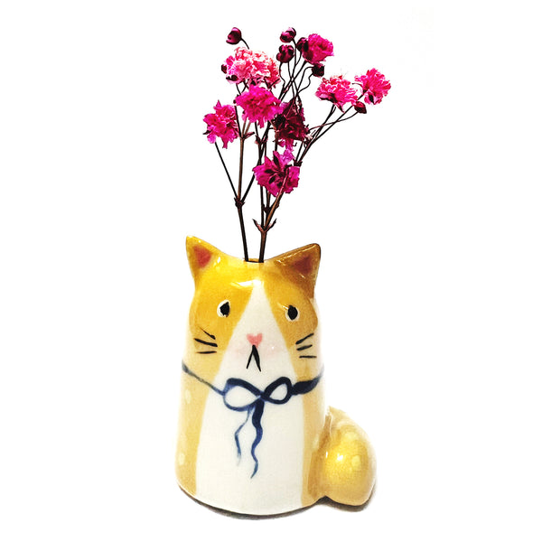 SECONDS · Mini Cat Vase · For Flowers or Whiskers · 147 (read description)