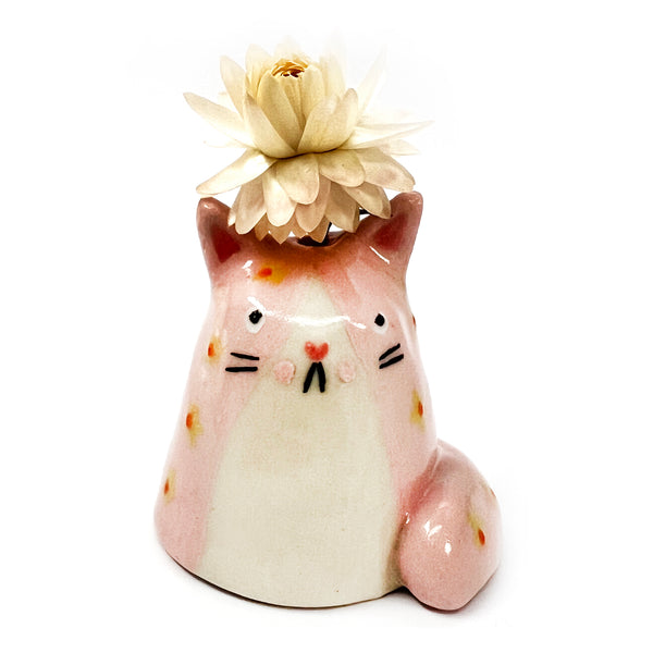 Mini Cat Vase · For Flowers or Whiskers · 149