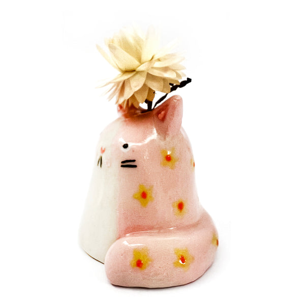 Mini Cat Vase · For Flowers or Whiskers · 149