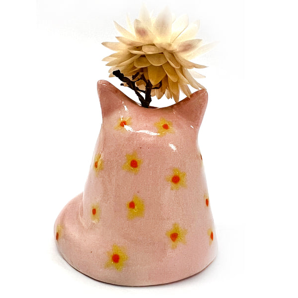 Mini Cat Vase · For Flowers or Whiskers · 149