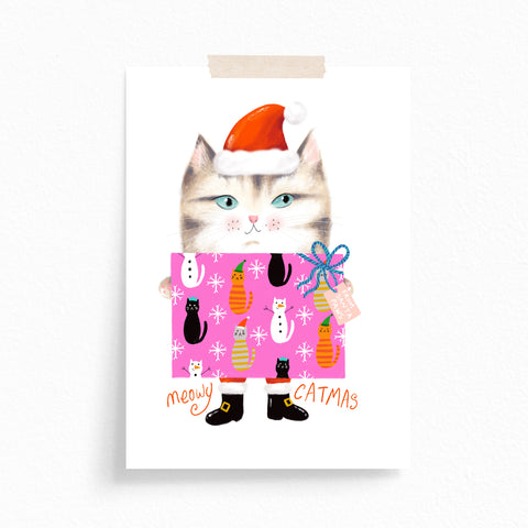 Greeting Card · Christmas · Santa Paws